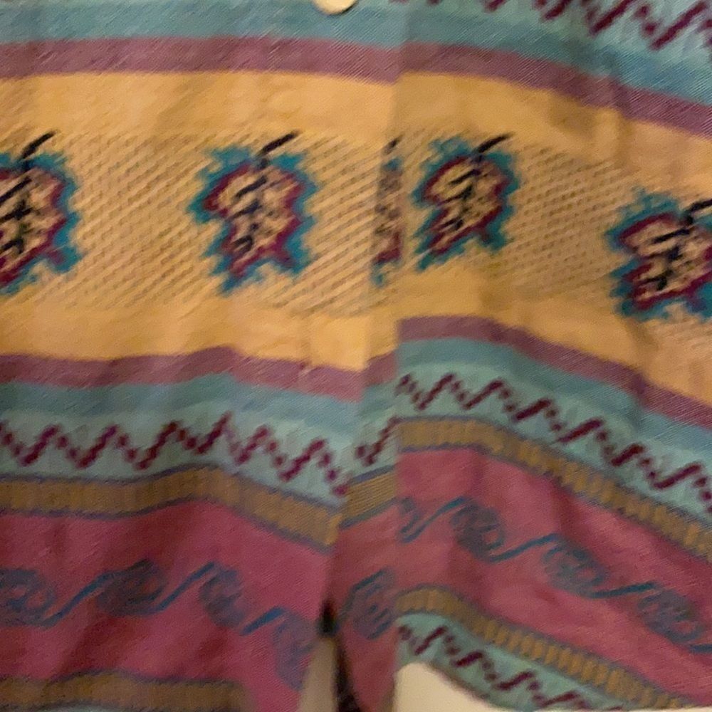 Chic | Vintage Chic Multi Print Southwestern Leaf… - image 5
